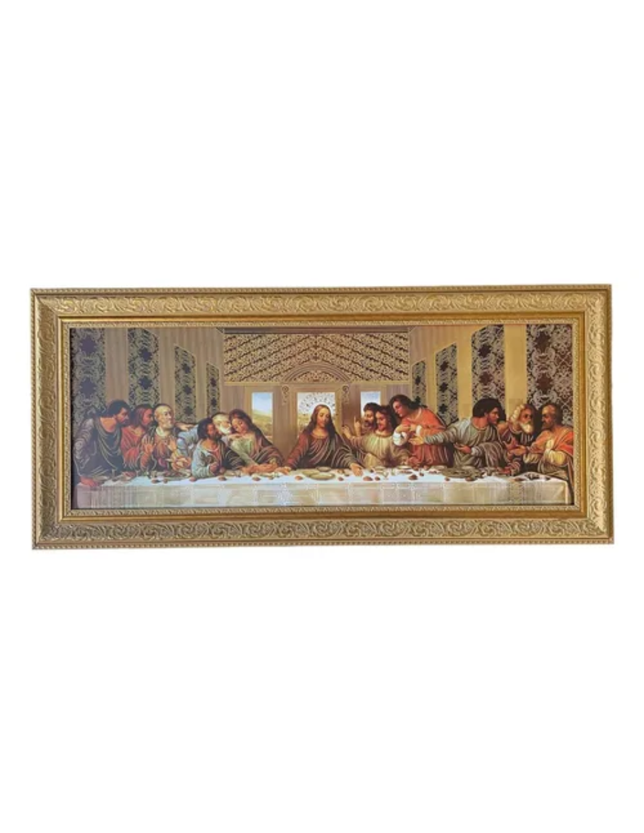 Cuadro Ultima Cena Da Vinci 105x47