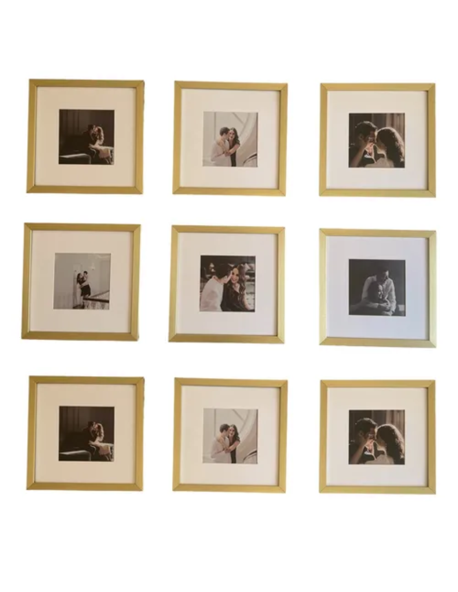 Set 9 Marcos Para Fotografía 50x50cm Con Marialuisa