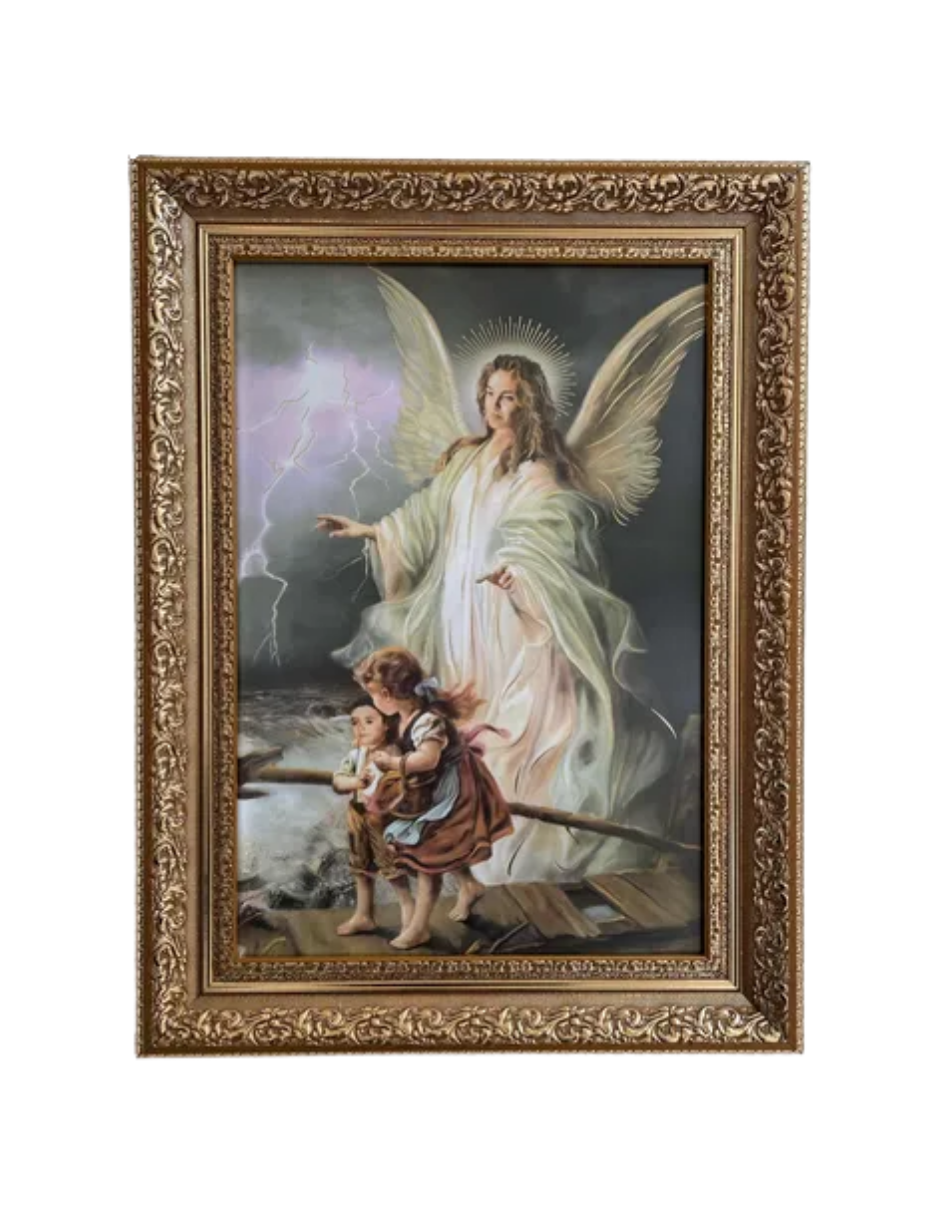 Cuadro Ángel De La Guarda 38x50