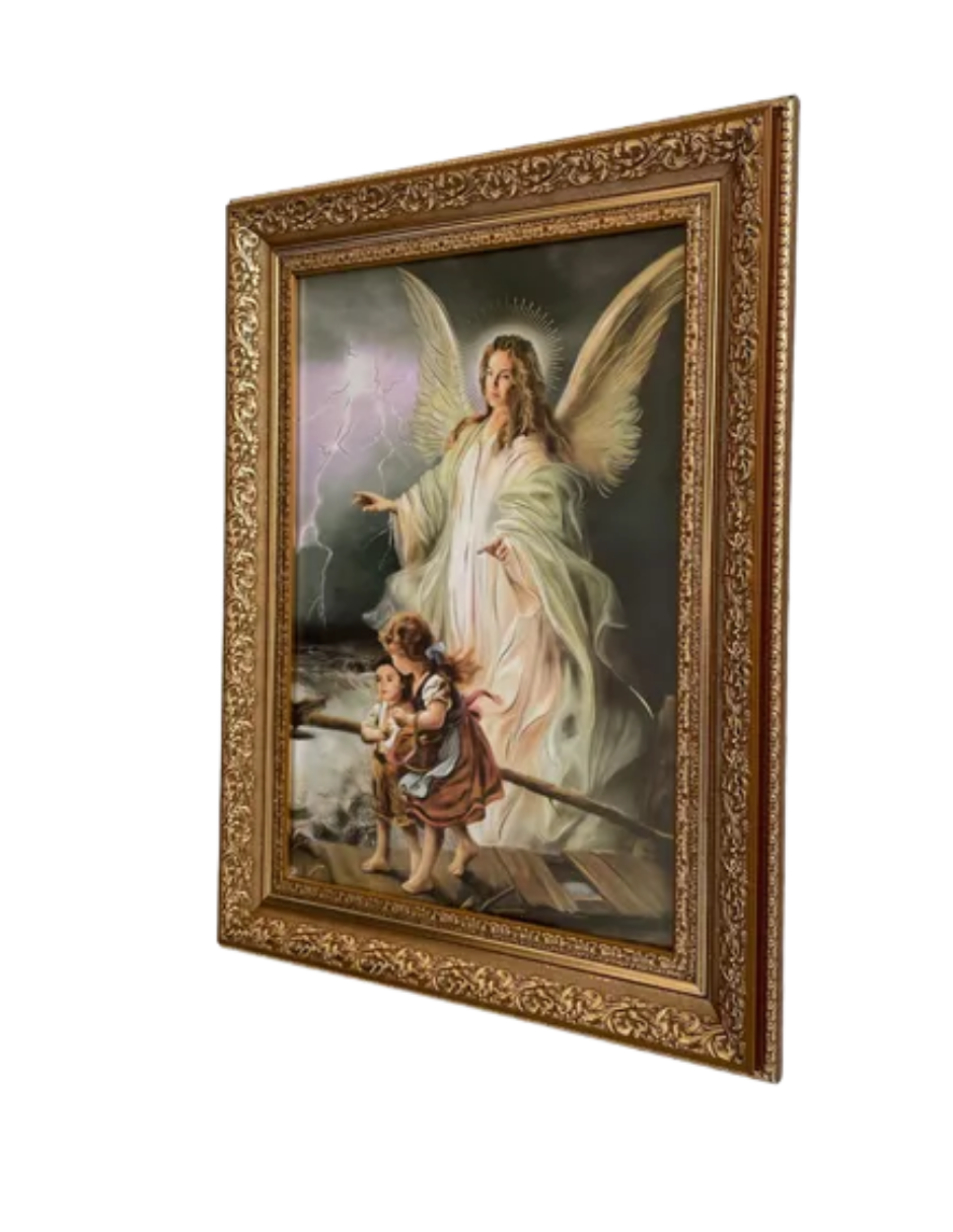 Cuadro Ángel De La Guarda 38x50