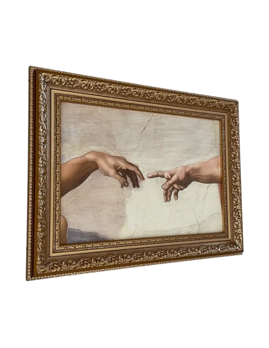 Cuadro La Creación De Adán