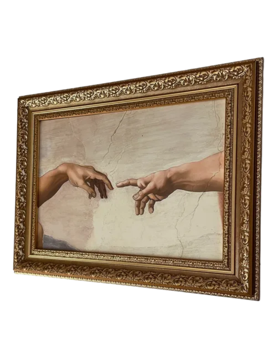 Cuadro La Creación De Adán