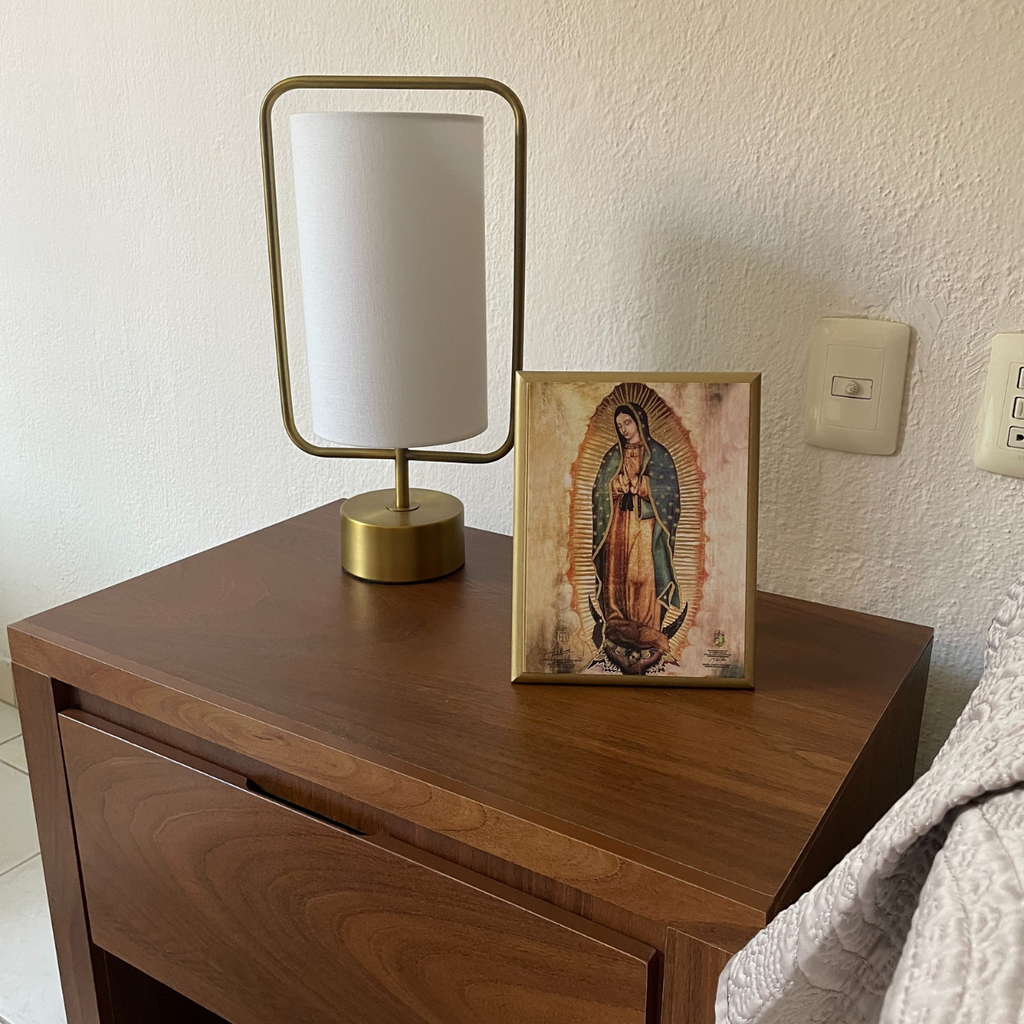 Cuadro Portarretrato Religioso 17x22 Madera
