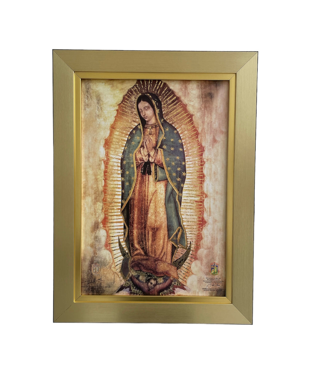 Cuadro Virgen De Guadalupe 36x48cm