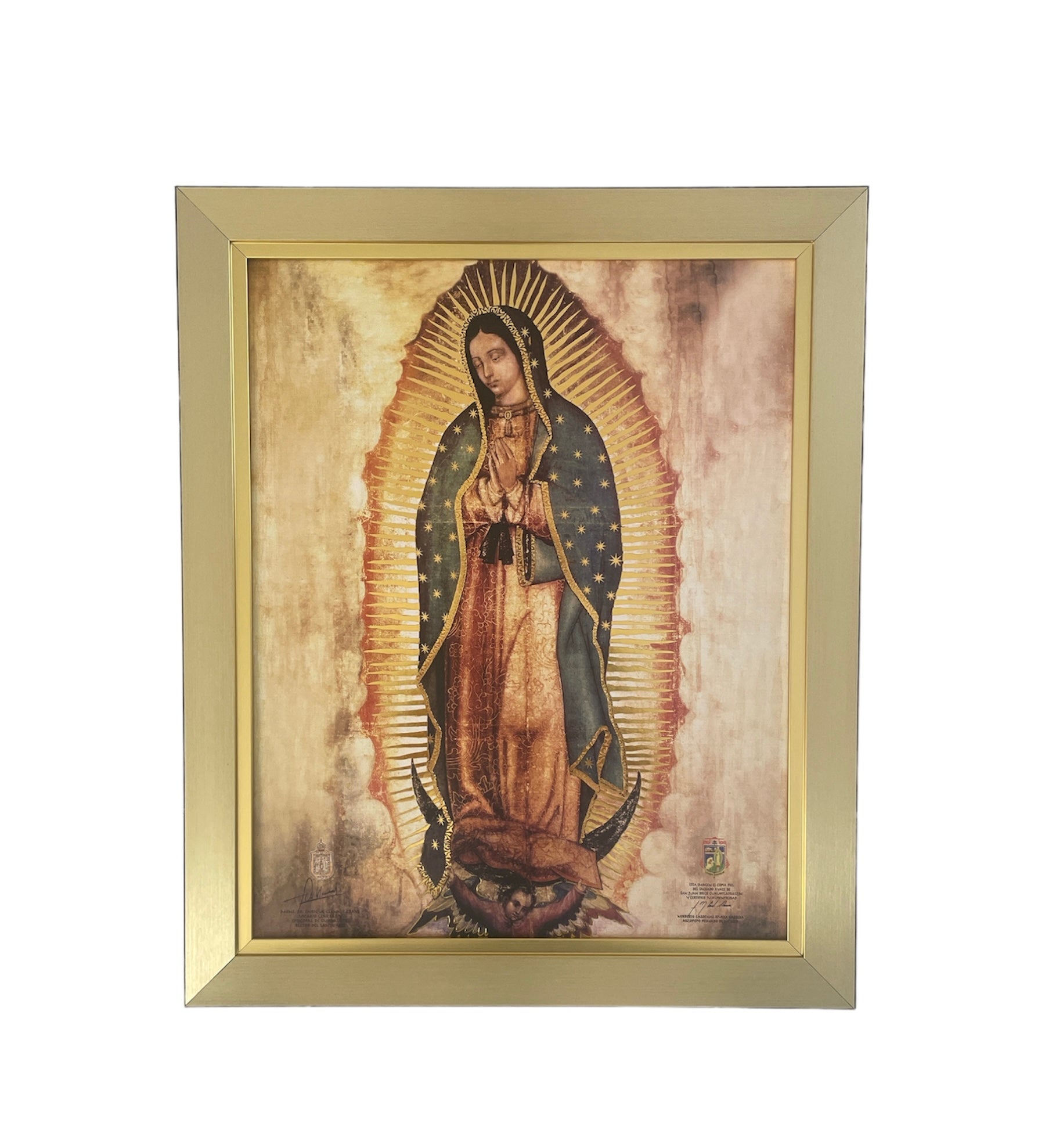 Cuadro Virgen De Guadalupe  48x58cm