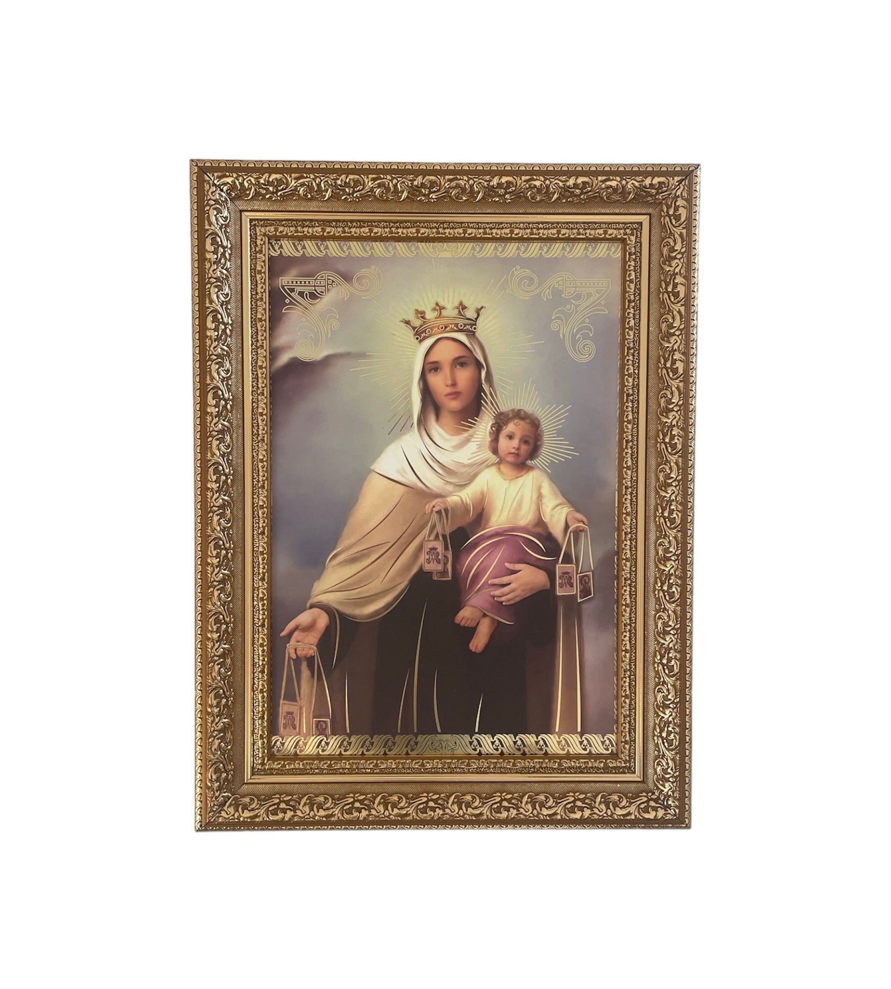 Cuadro Virgen Del Carmen 38x50