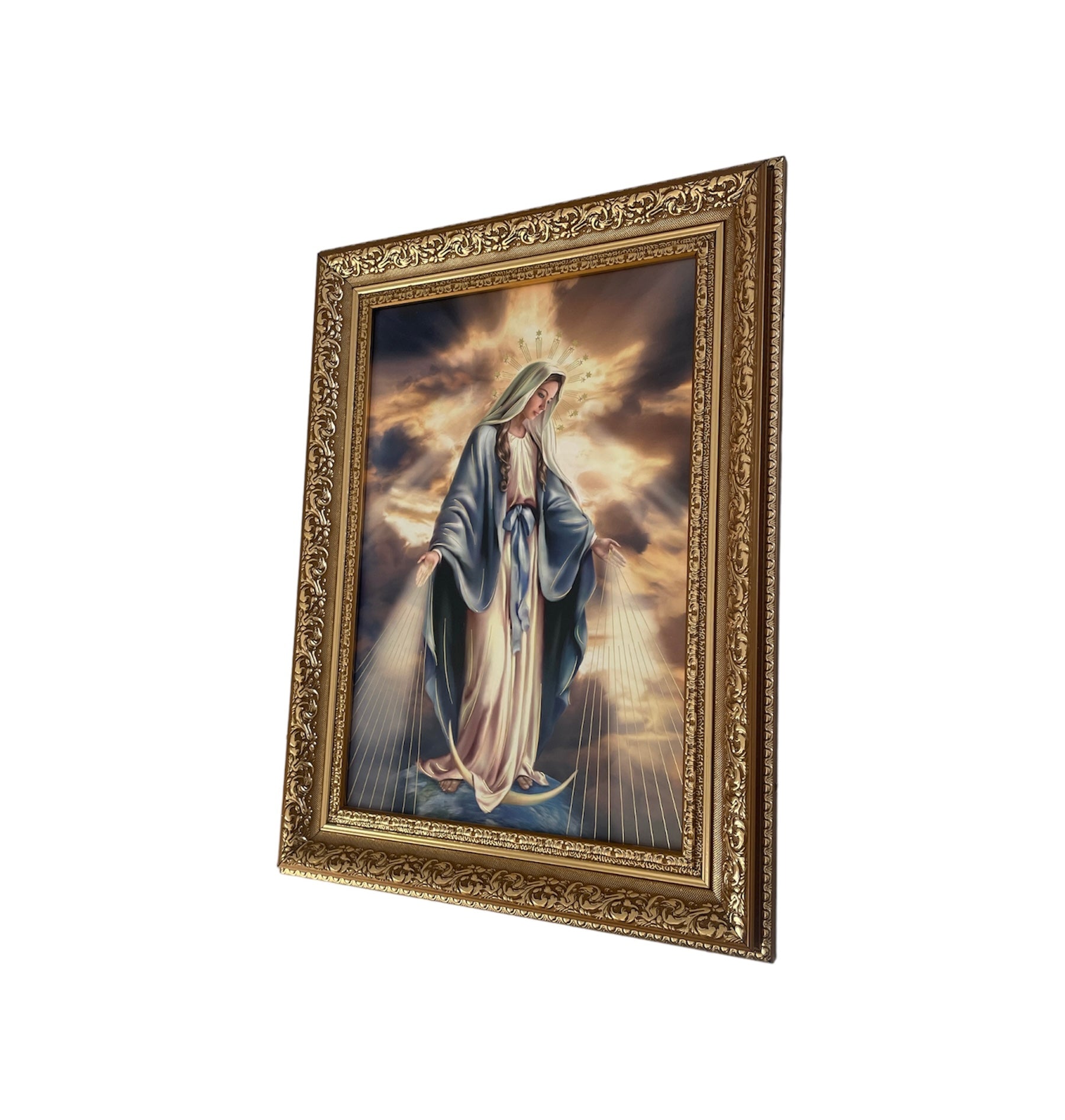 Cuadro Virgen De La Medalla Milagrosa 38x50