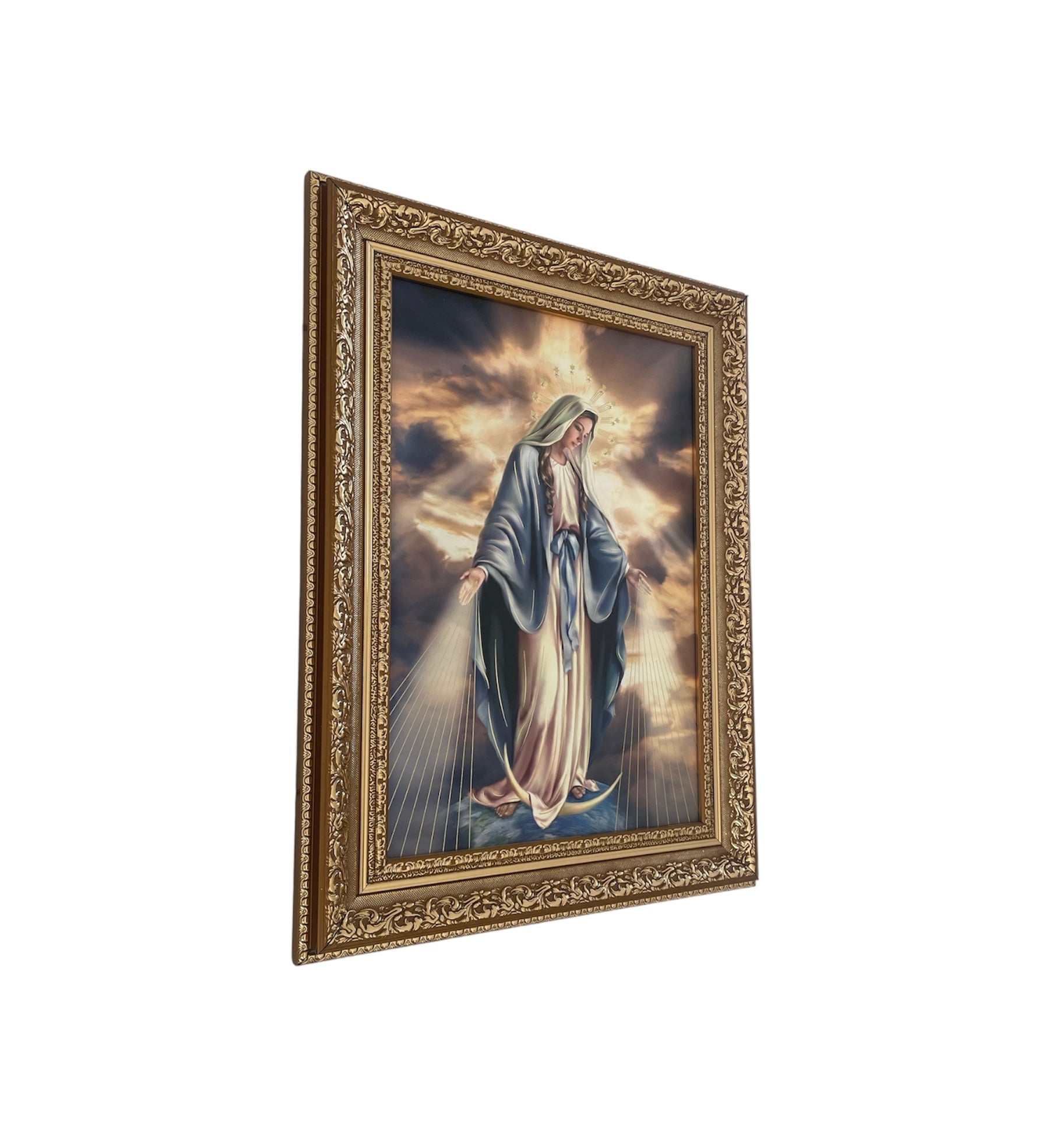 Cuadro Virgen De La Medalla Milagrosa 38x50