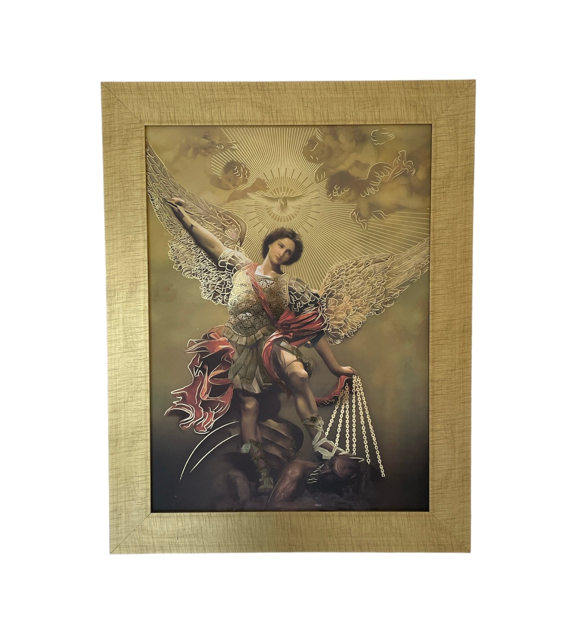Cuadro San Miguel Arcangel 63x81cm
