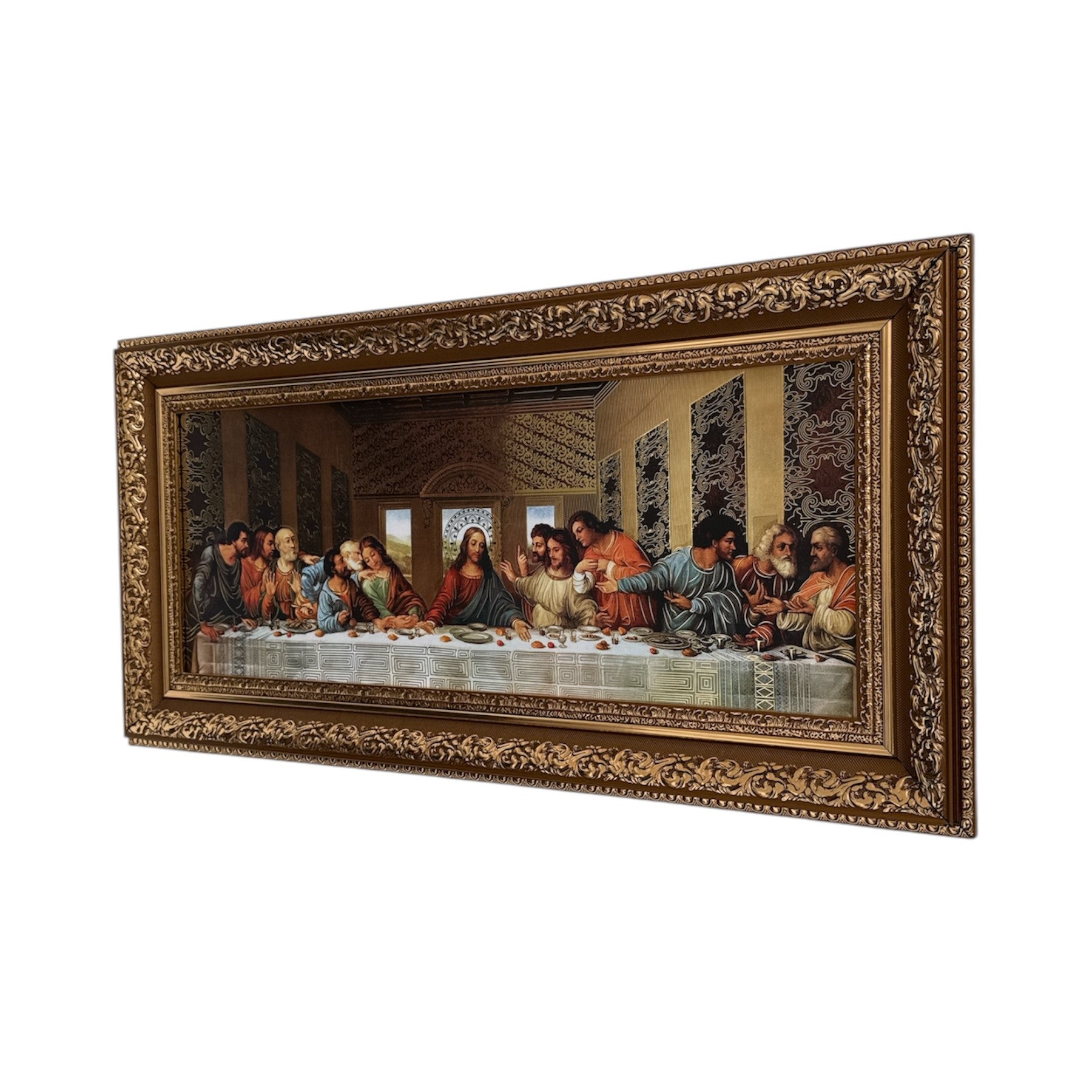 Cuadro Ultima Cena Da Vinci 30x60