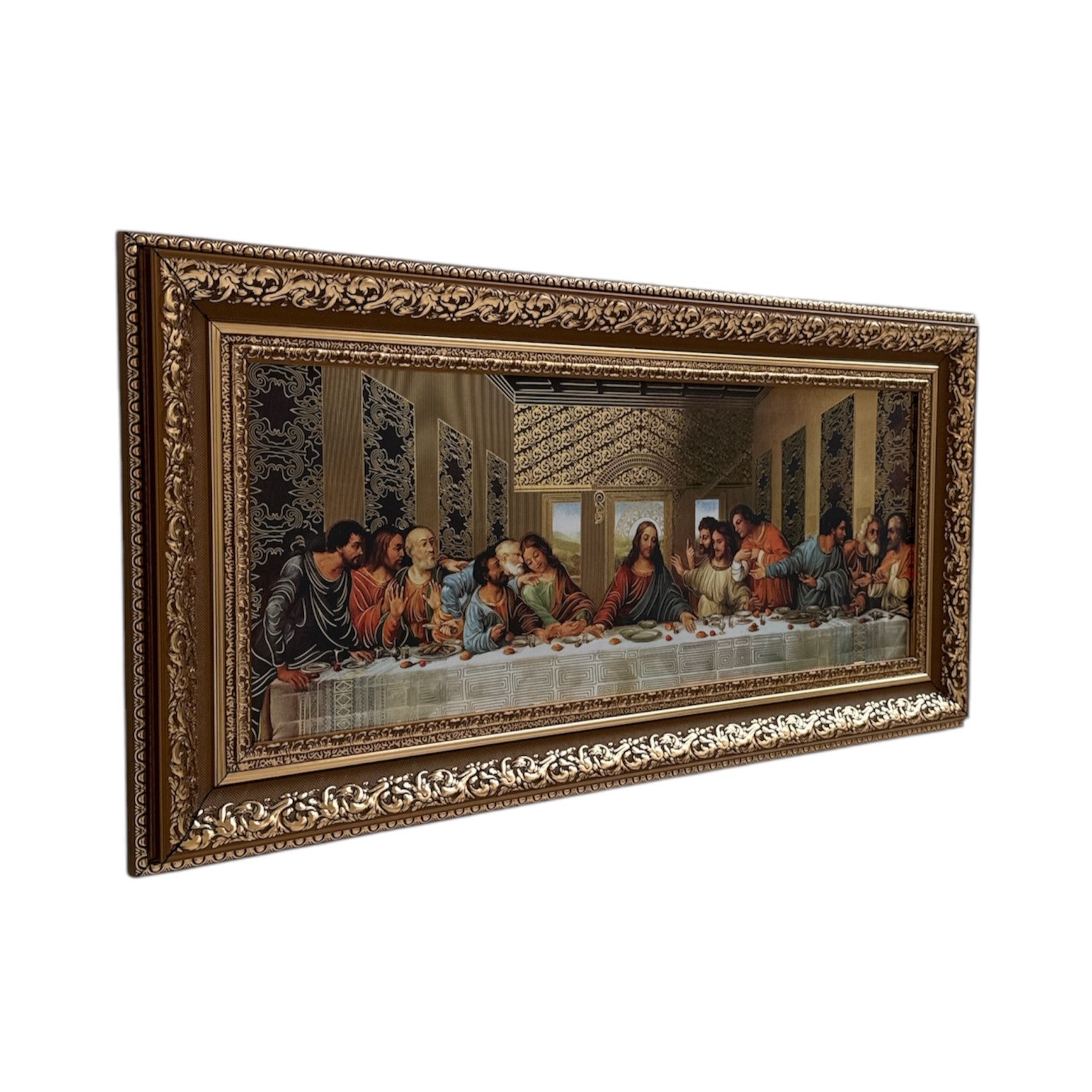 Cuadro Ultima Cena Da Vinci 30x60