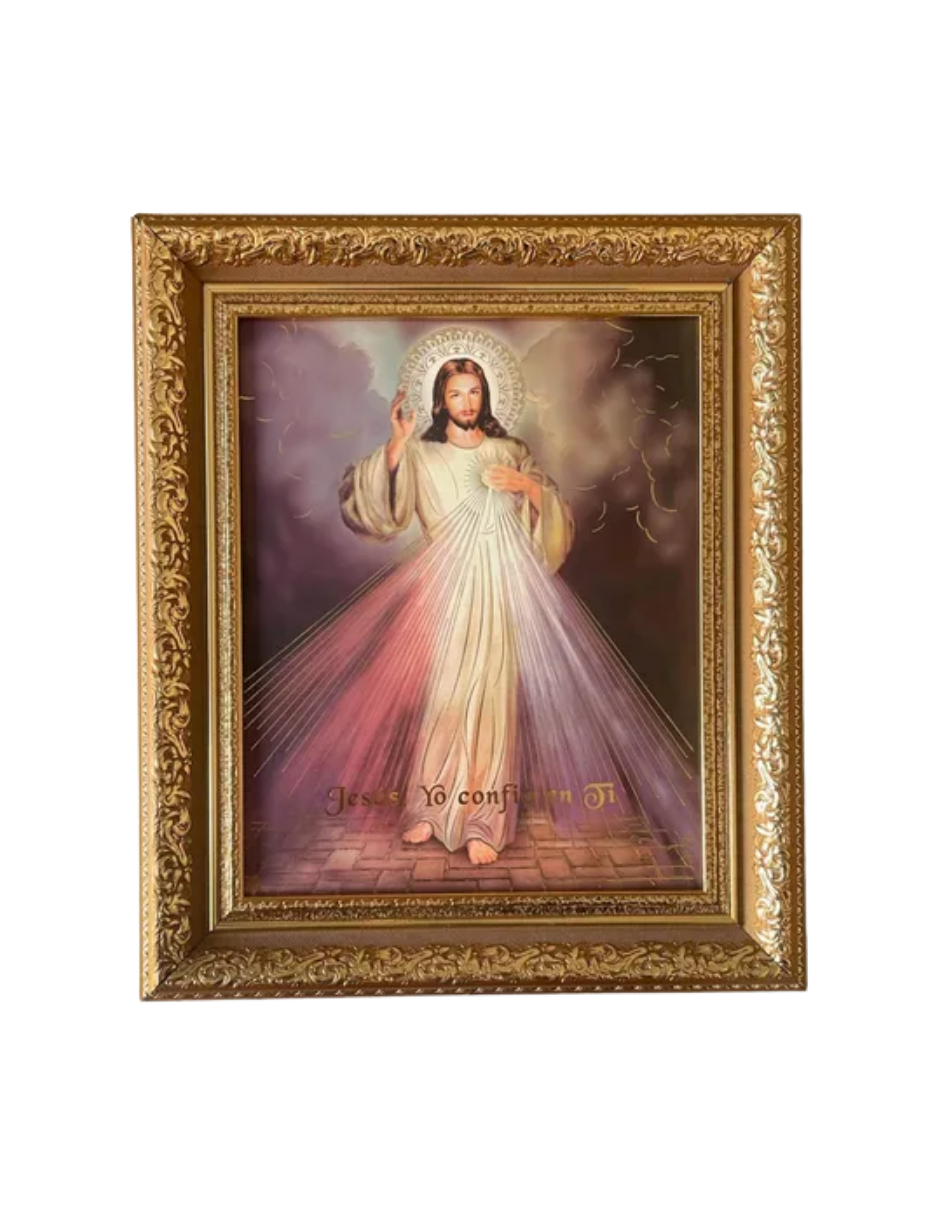 Cuadro Señor De La Misericordia 29x34