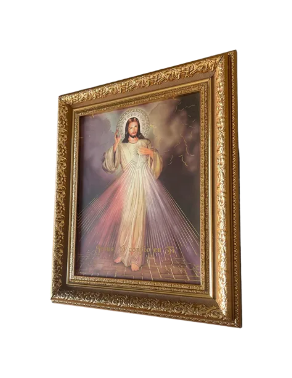 Cuadro Señor De La Misericordia 29x34