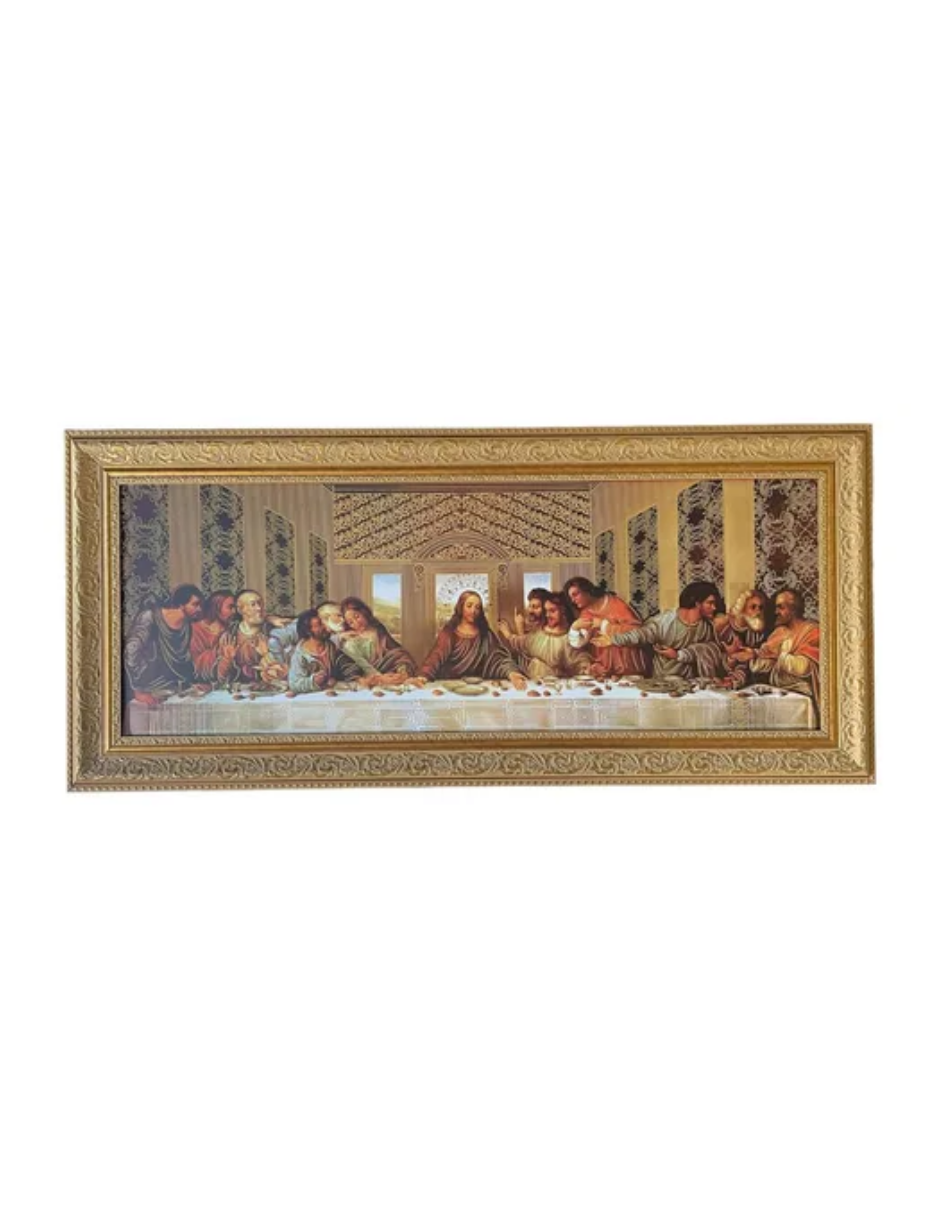 Cuadro Ultima Cena Da Vinci 105x47