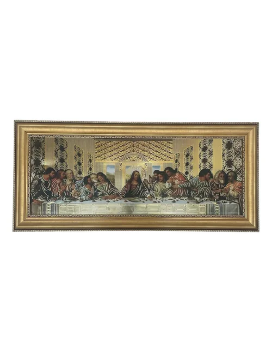 Cuadro Ultima Cena Da Vinci 105x47