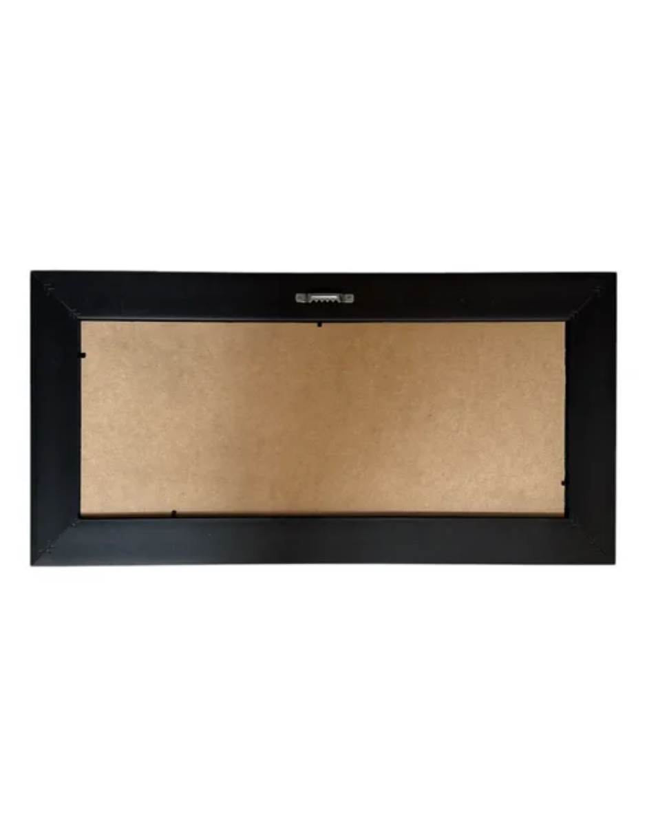 Cuadro Ultima Cena Da Vinci 29x59 Marco Liso