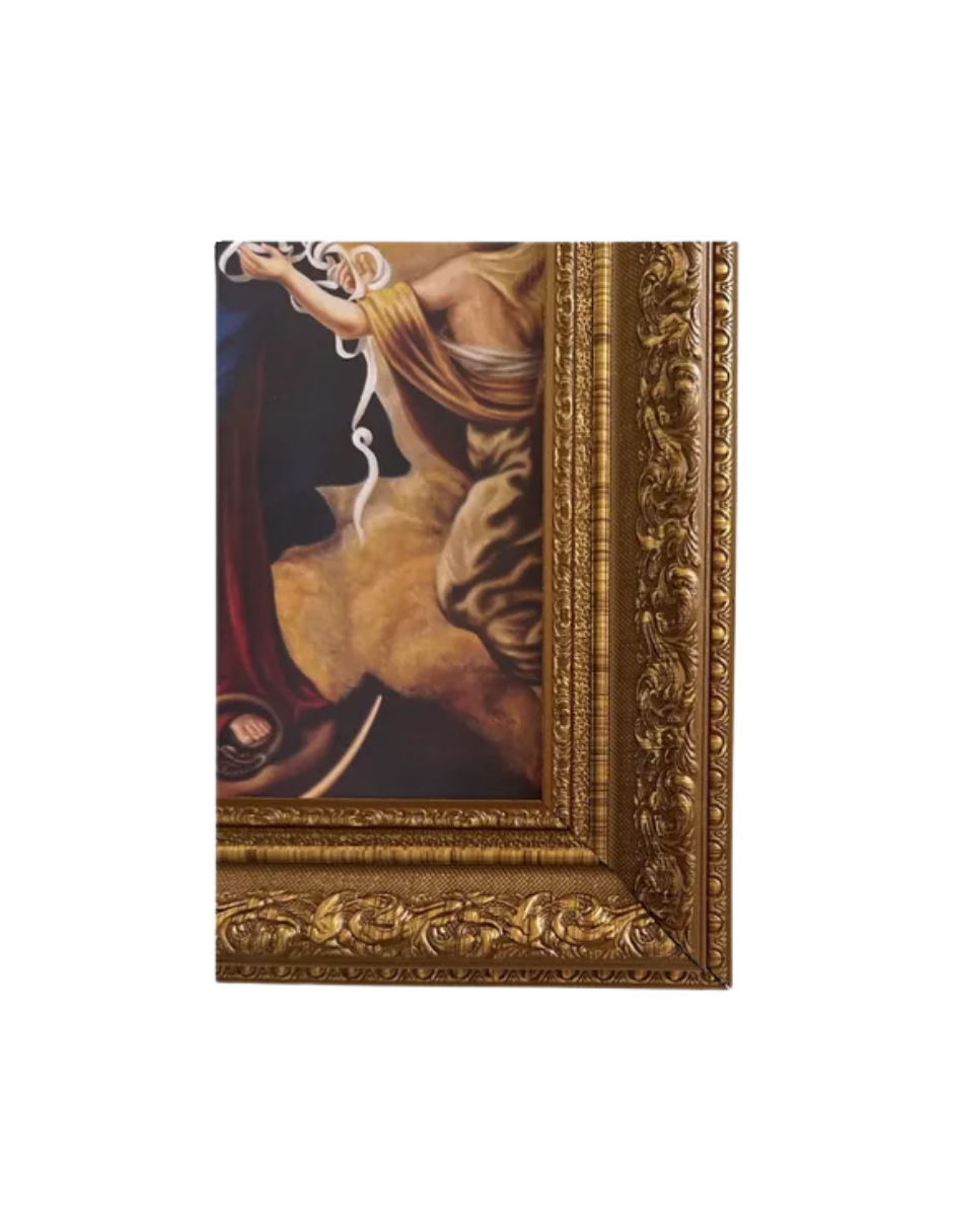 Cuadro Virgen Desatanudos 29x34