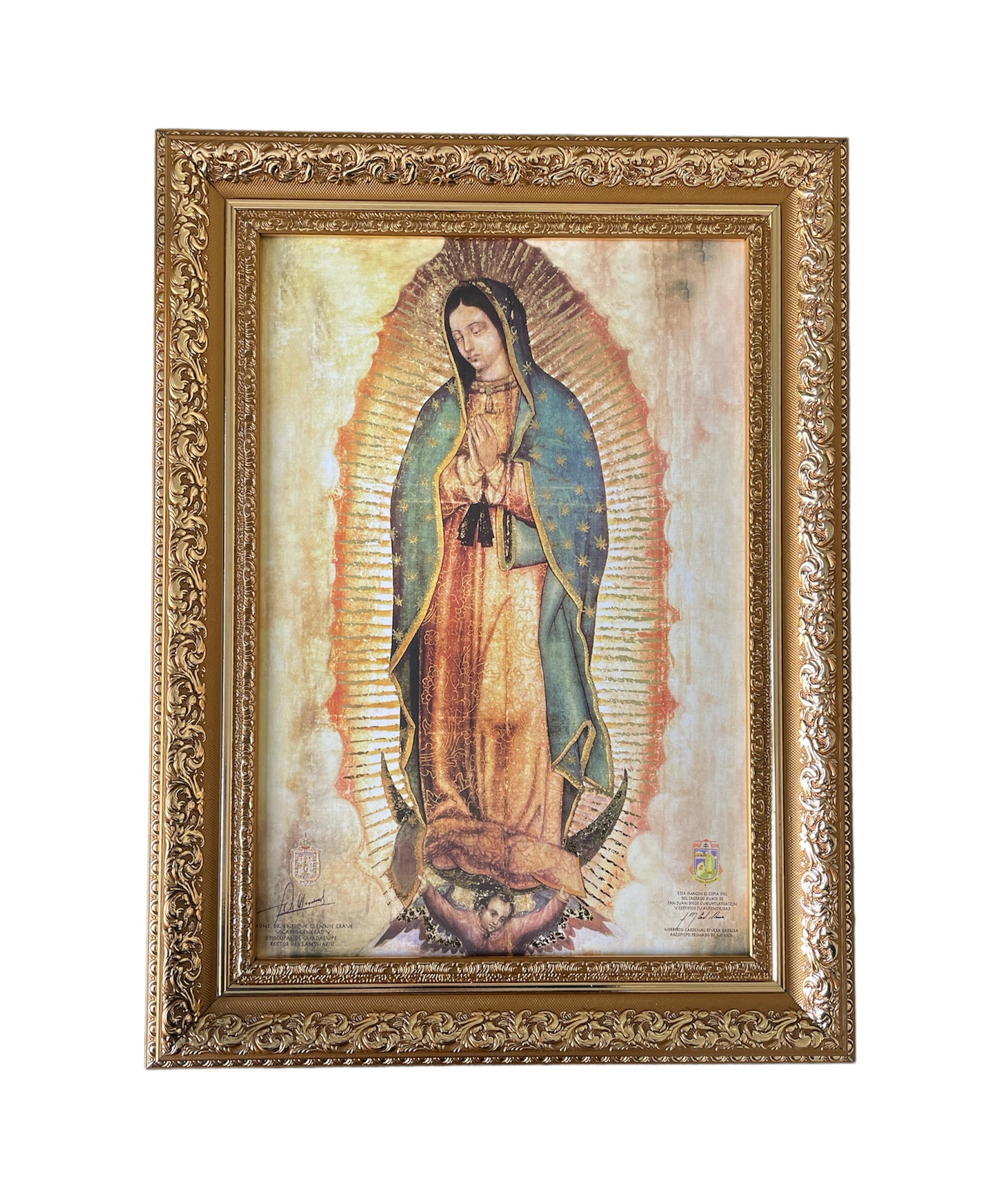 Cuadro Virgen De Guadalupe 38x 50