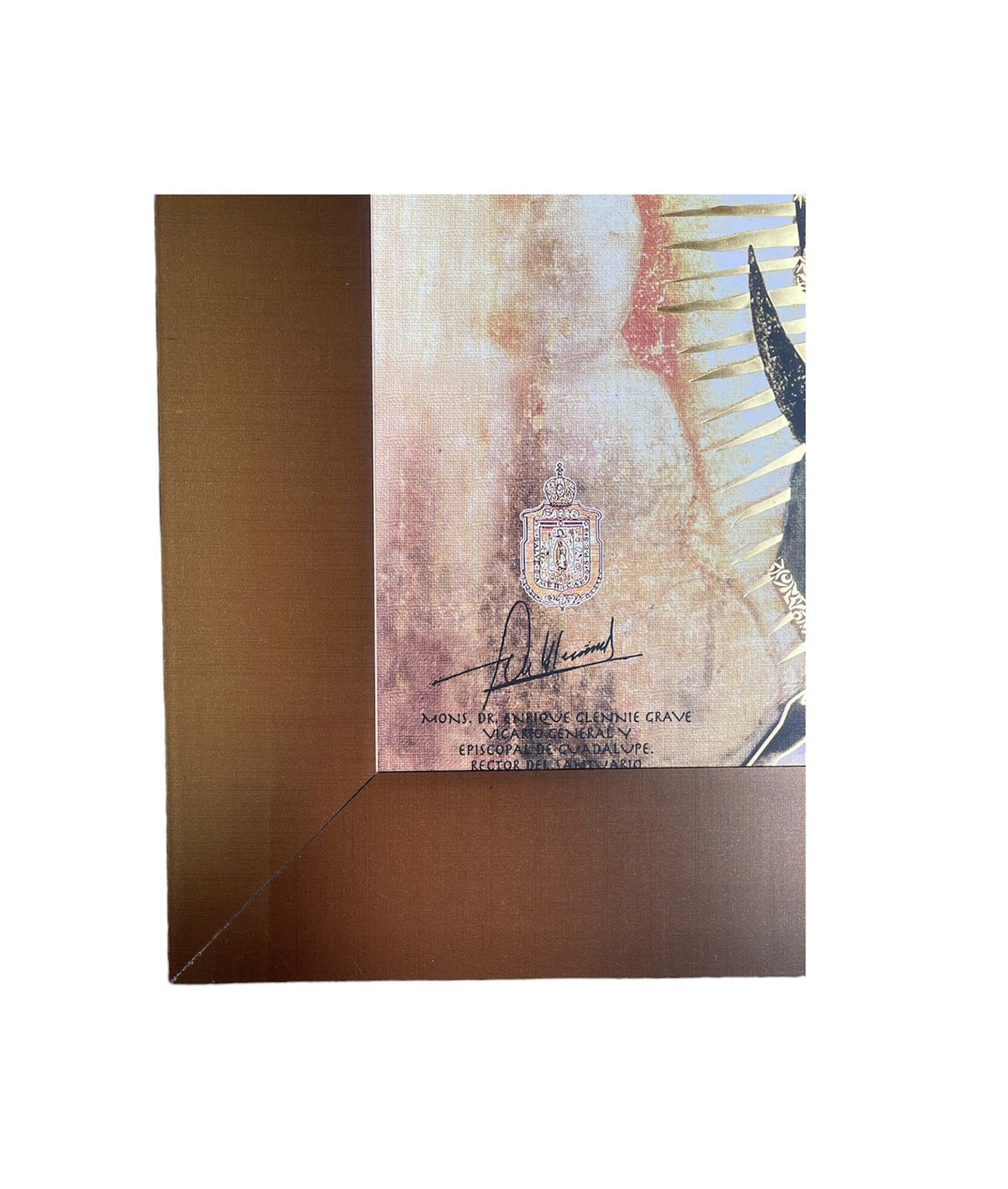 Cuadro Virgen De Guadalupe 63x81cm