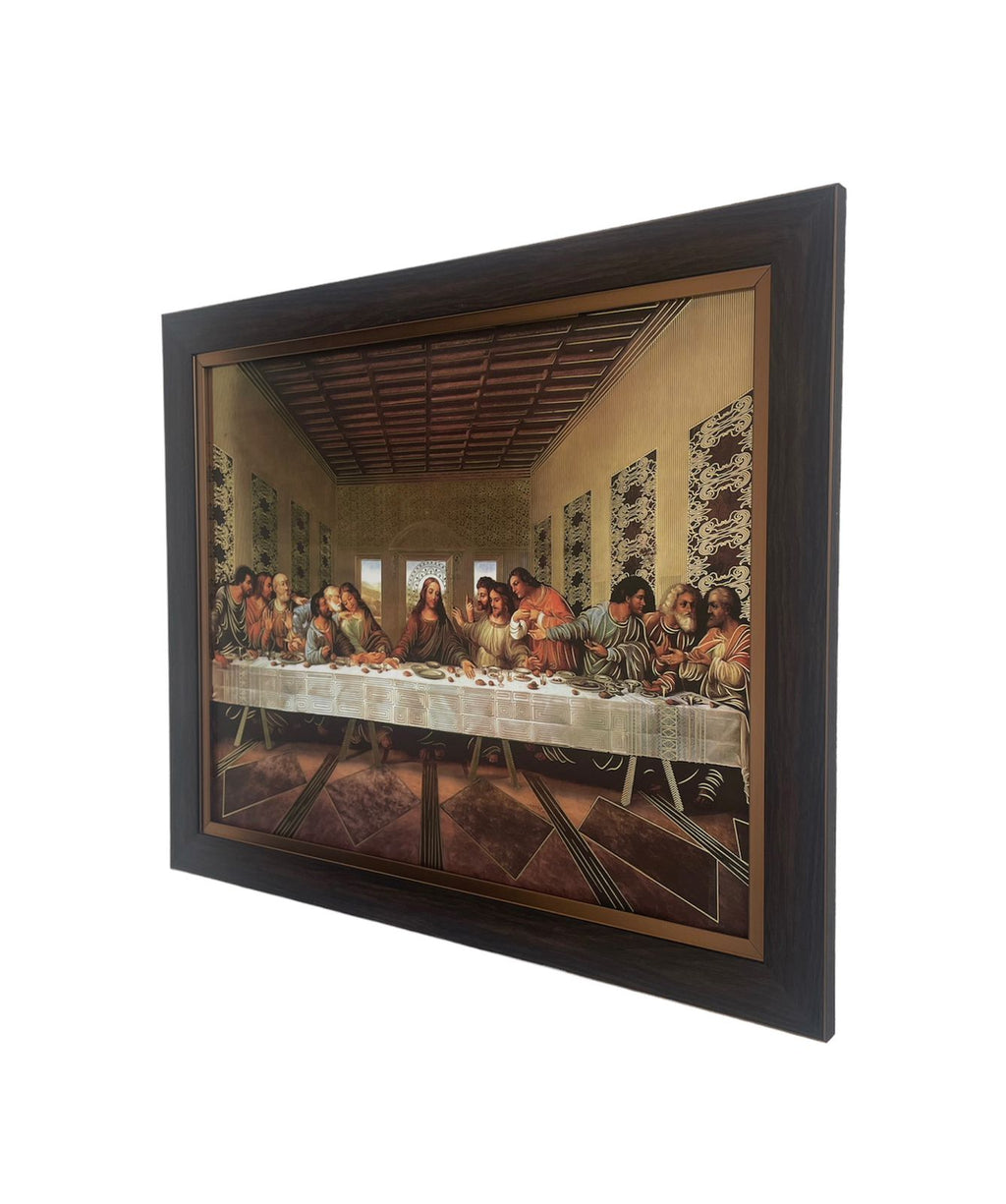 Cuadro Ultima Cena Da Vinci 48x58cm