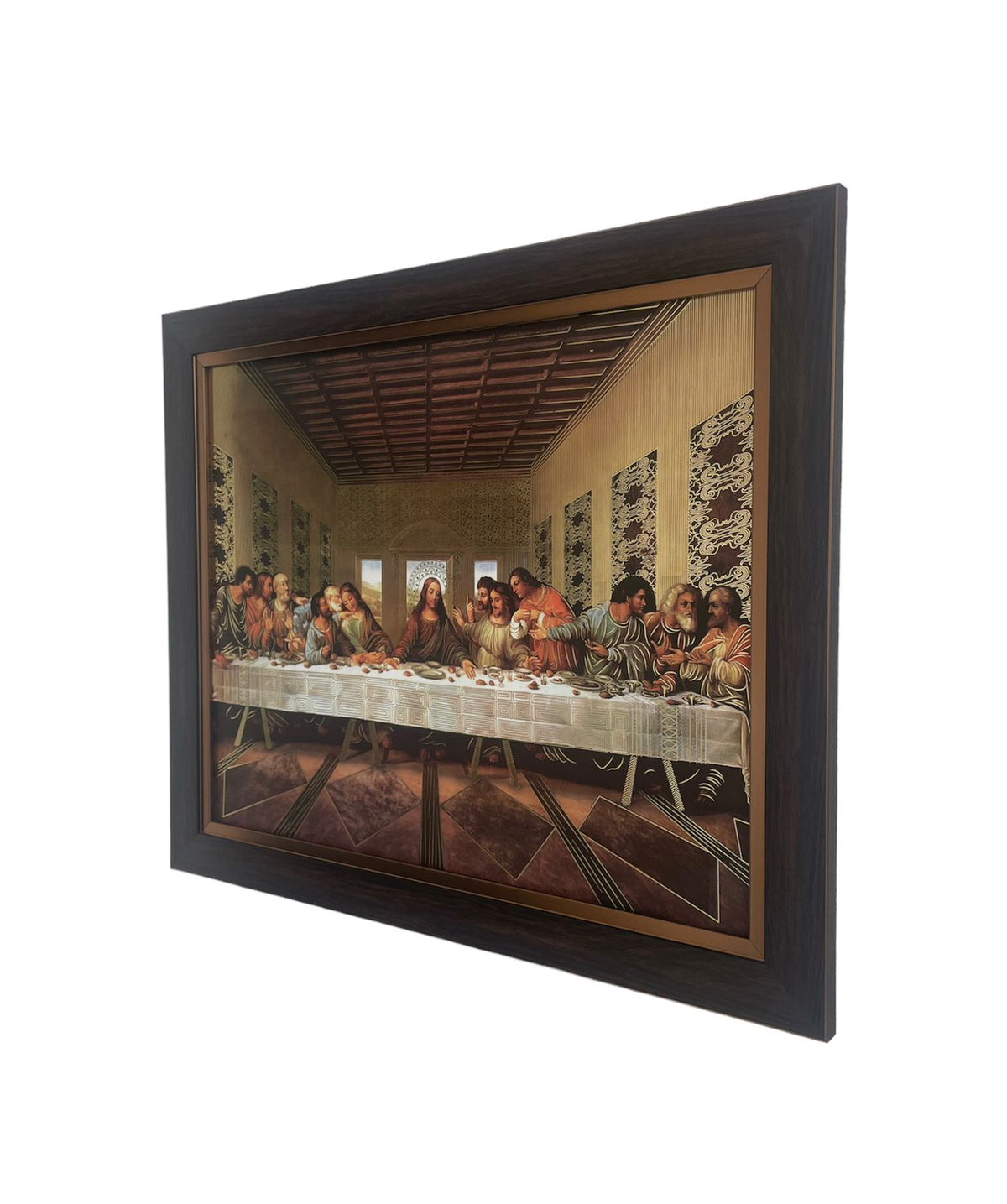 Cuadro Ultima Cena Da Vinci 48x58cm