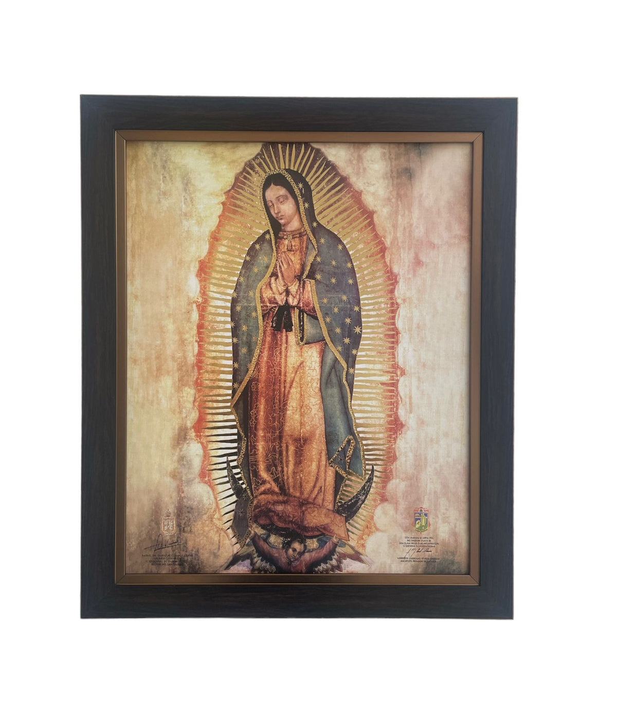 Cuadro Virgen De Guadalupe  48x58cm