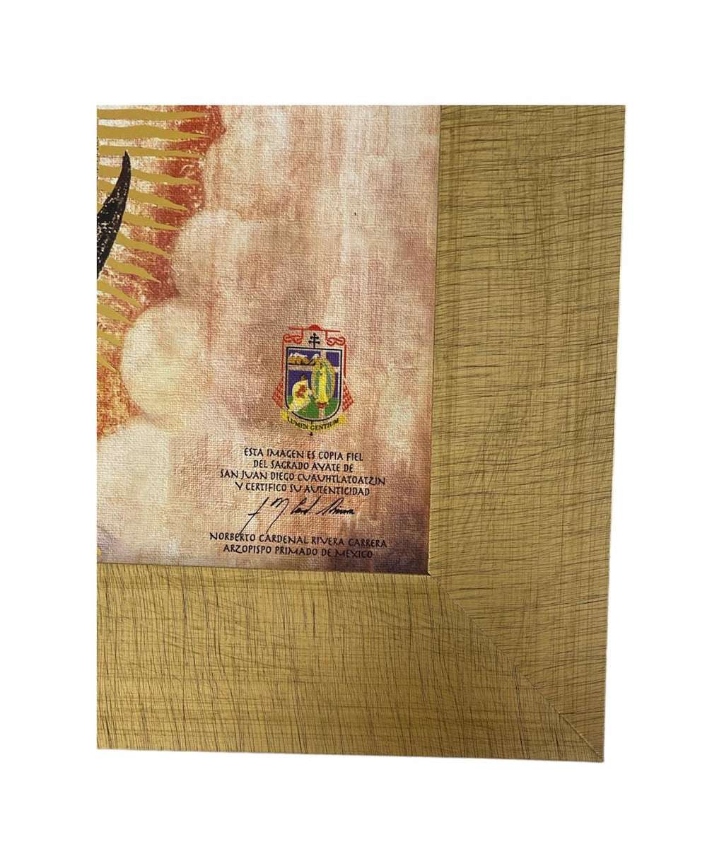 Cuadro Virgen De Guadalupe 63x81cm