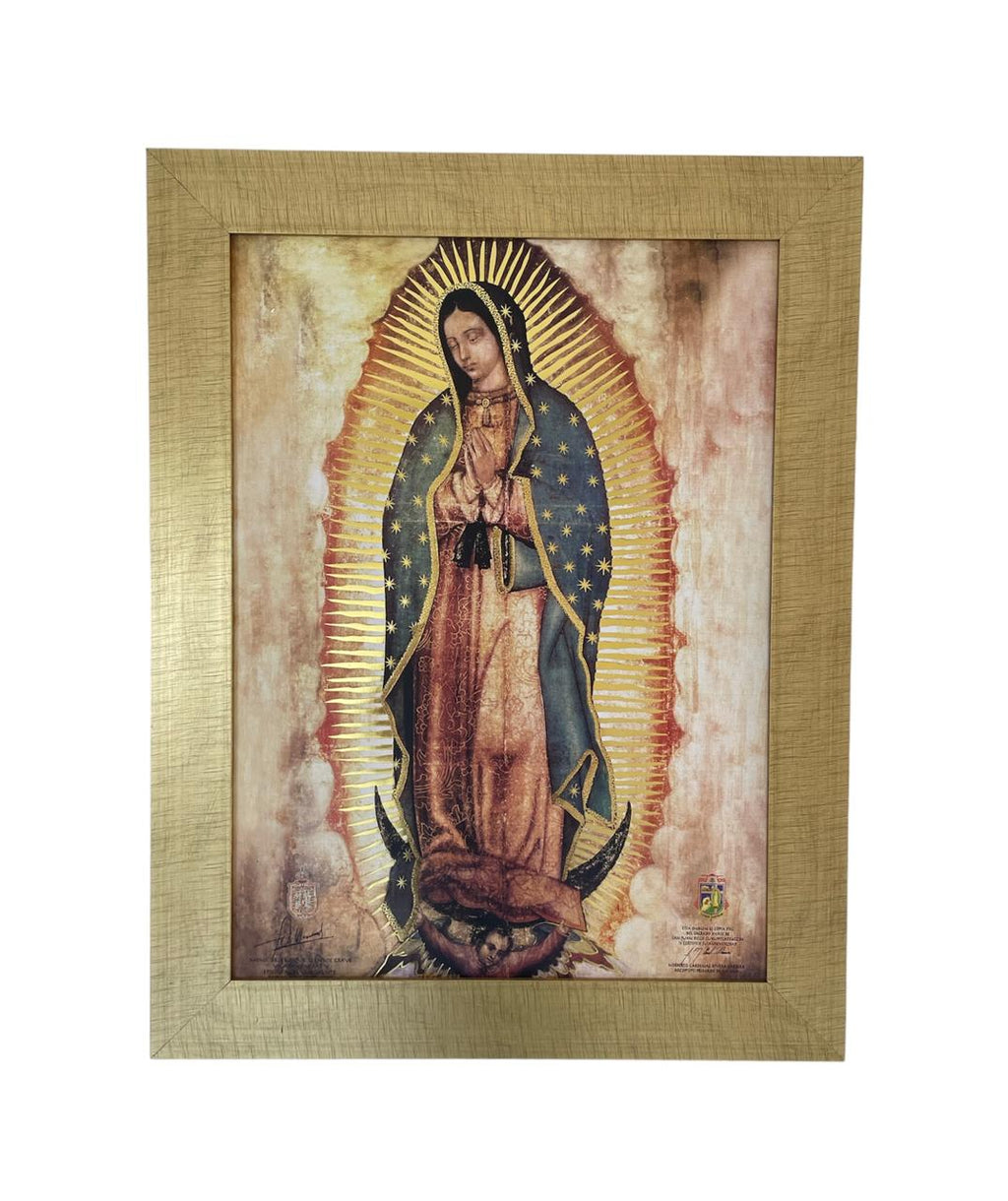 Cuadro Virgen De Guadalupe 63x81cm