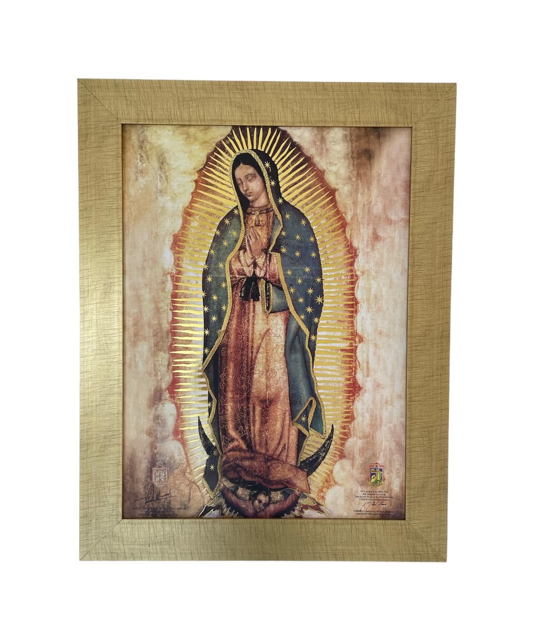 Cuadro Virgen De Guadalupe 63x81cm
