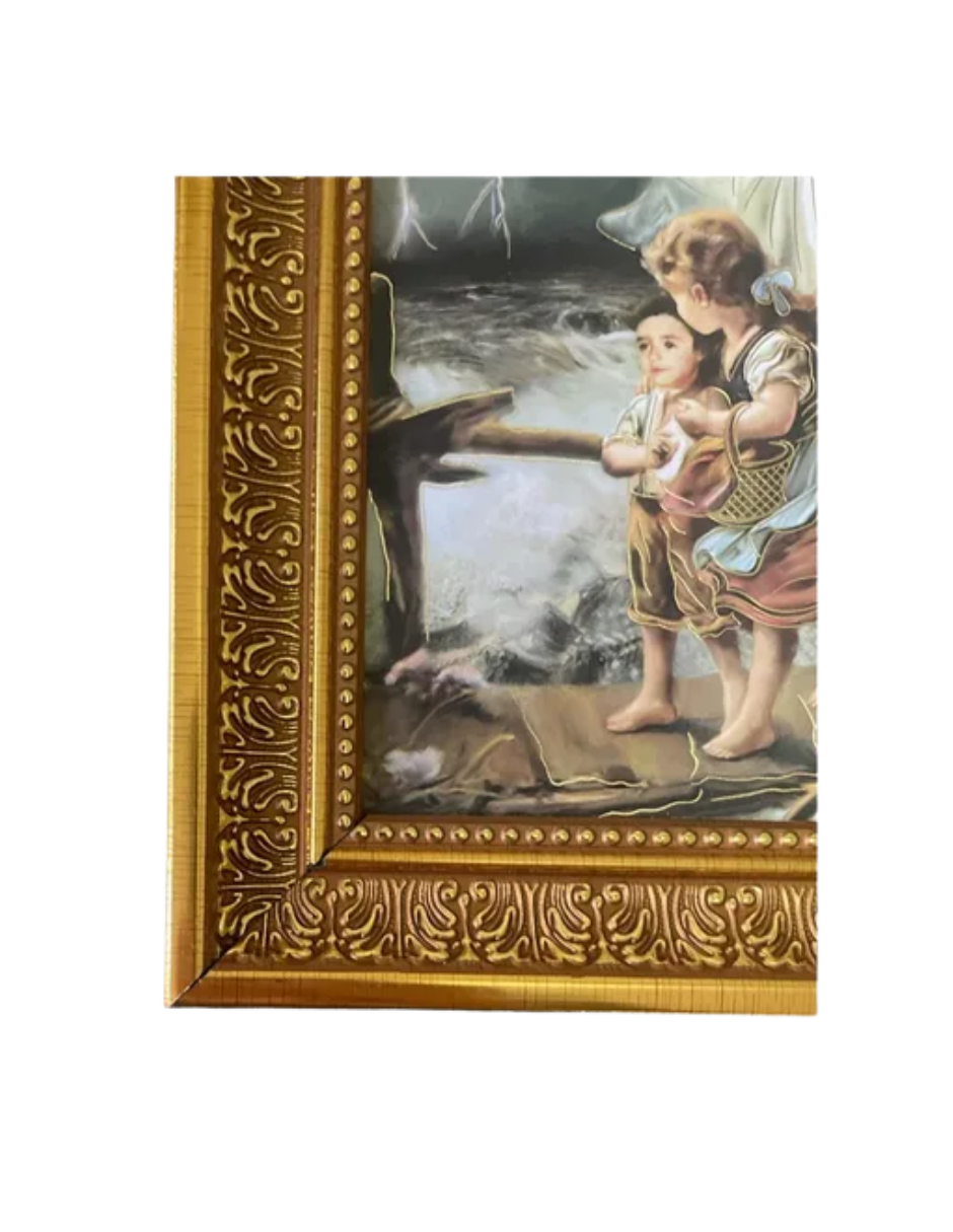 Cuadro Angel De La Guarda 18x24