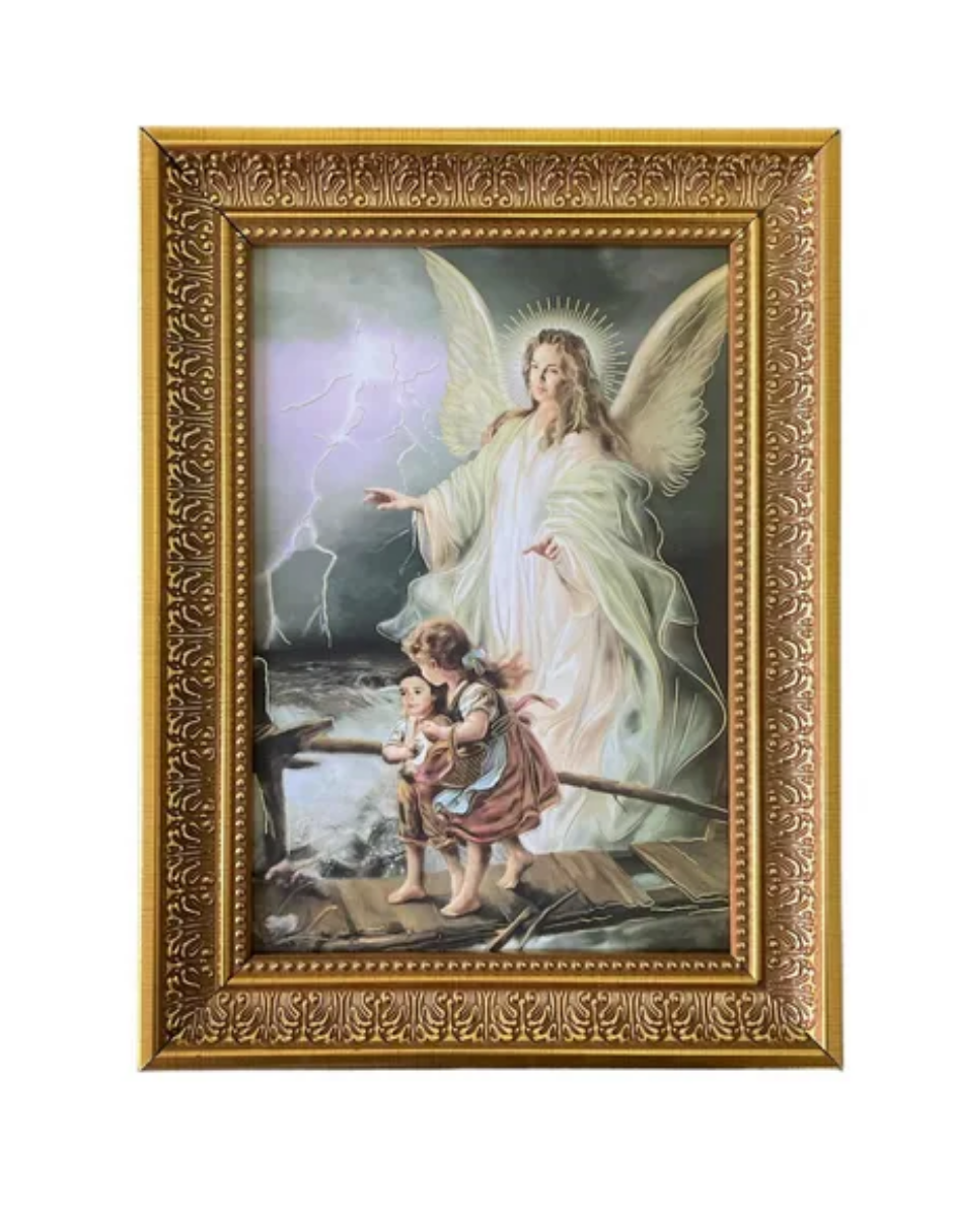 Cuadro Angel De La Guarda 18x24