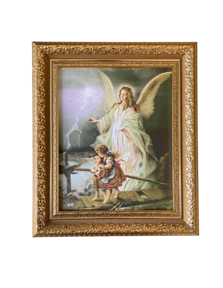 Cuadro Ángel De La Guarda 29x34