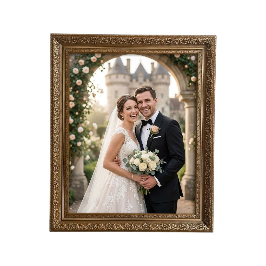 Marco Para Fotografía 40x50cm Marco Dorado