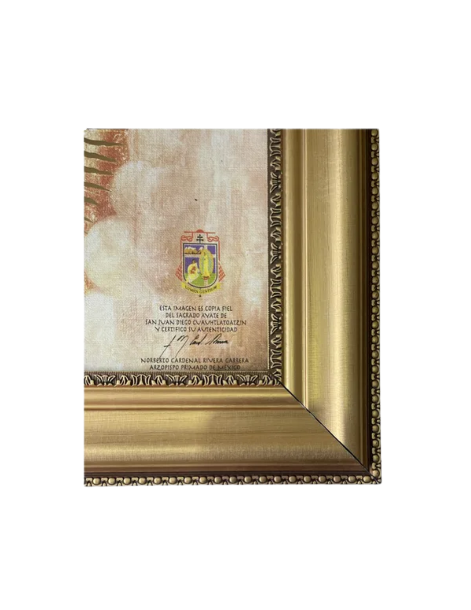 Cuadro Virgen De Guadalupe 63x81