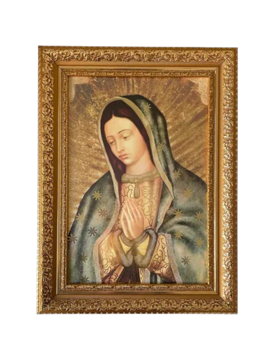 Cuadro Virgen De Guadalupe Busto 38x50